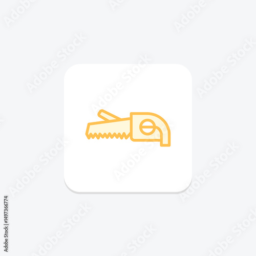 Band Saw, vector, pixel perfect, illustrator file