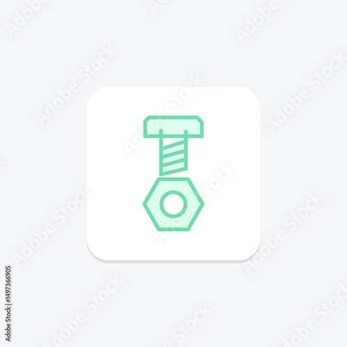 Nut, vector, pixel perfect, illustrator file