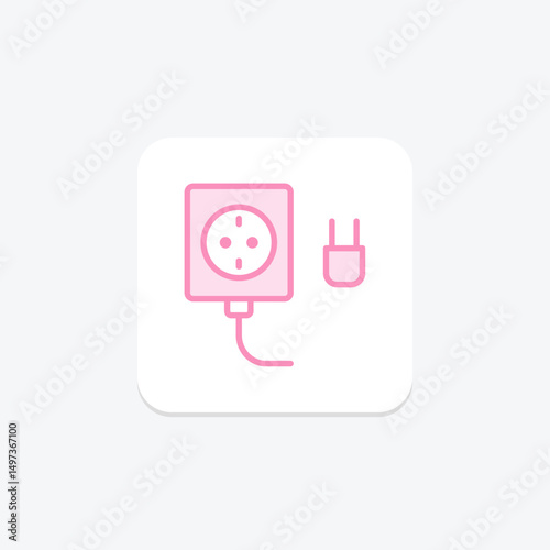 Outlet, vector, pixel perfect, illustrator file