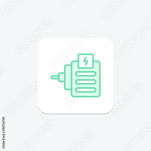Motor, vector, pixel perfect, illustrator file