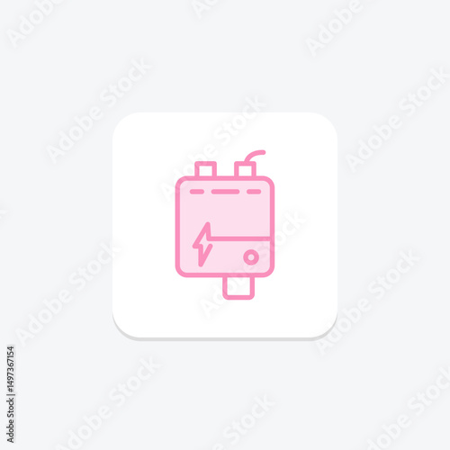 Inverter, vector, pixel perfect, illustrator file