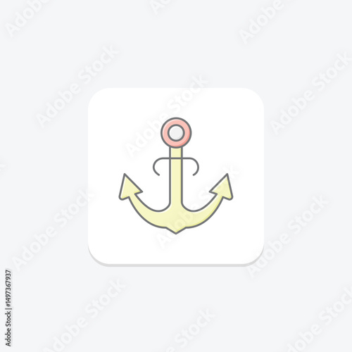 Anchor, vector, pixel perfect, illustrator file