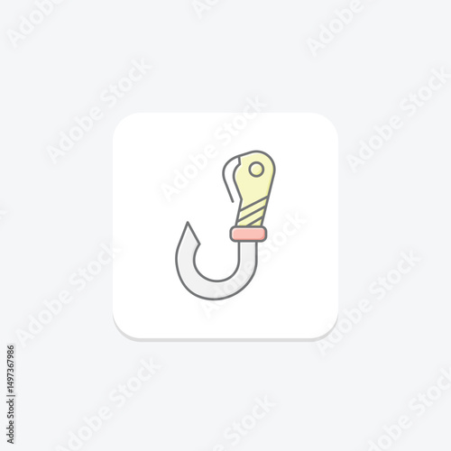Hook, vector, pixel perfect, illustrator file