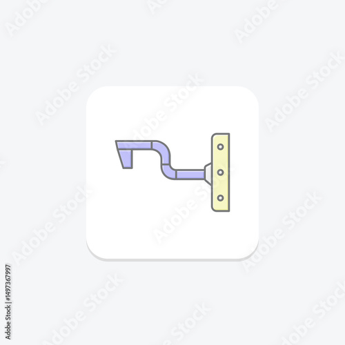 Bracket, vector, pixel perfect, illustrator file