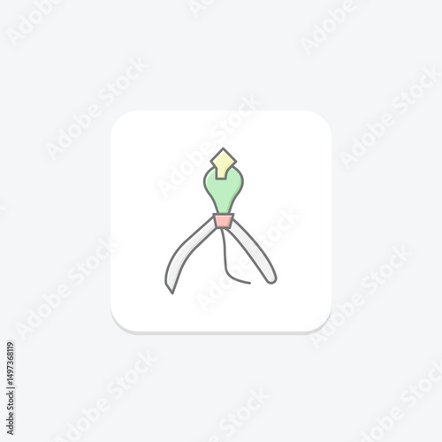 Zip Tie, vector, pixel perfect, illustrator file