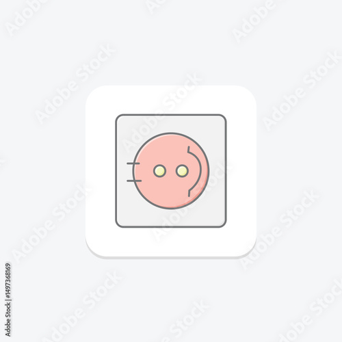 Socket, vector, pixel perfect, illustrator file