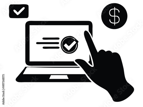 Real estate business concept showing a house icon, a building symbol, or a vector illustration of a home for sale sign