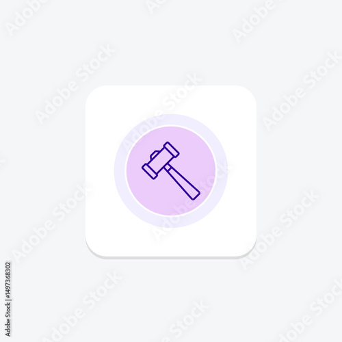 Mallet, vector, pixel perfect, illustrator file
