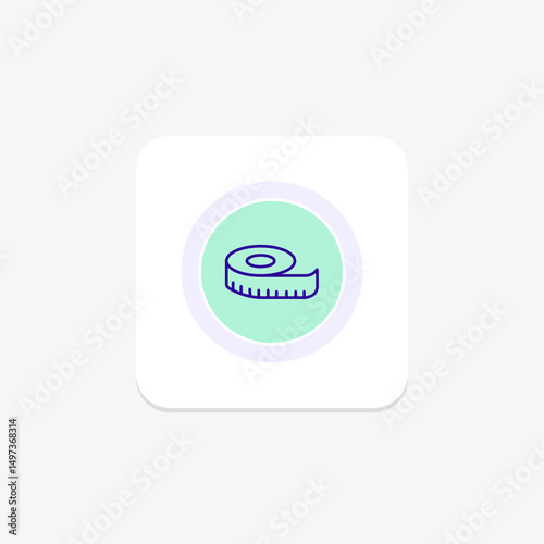 Tape Measure, vector, pixel perfect, illustrator file