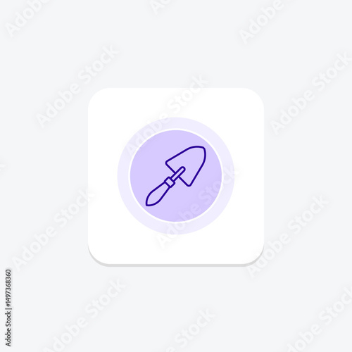 Trowel, vector, pixel perfect, illustrator file
