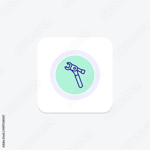 Socket Wrench, vector, pixel perfect, illustrator file