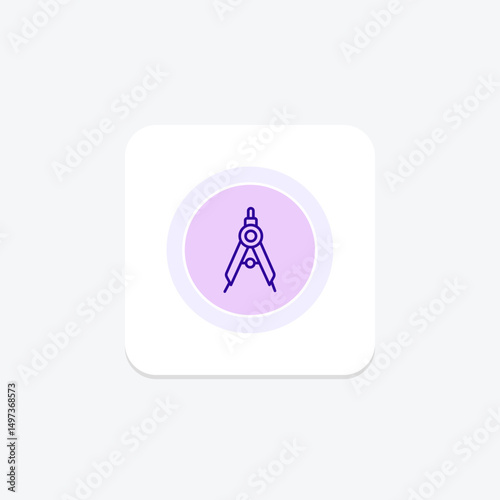 Compass, vector, pixel perfect, illustrator file