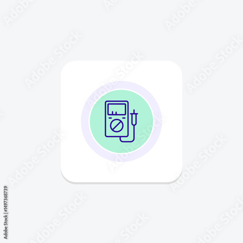Multimeter, vector, pixel perfect, illustrator file