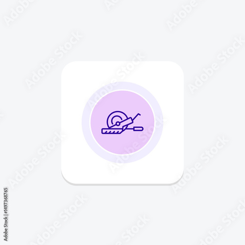 Miter Saw, vector, pixel perfect, illustrator file
