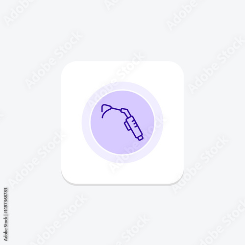 Welding Torch, vector, pixel perfect, illustrator file