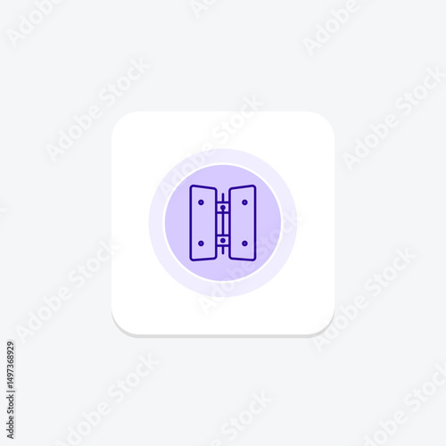 Hinge, vector, pixel perfect, illustrator file