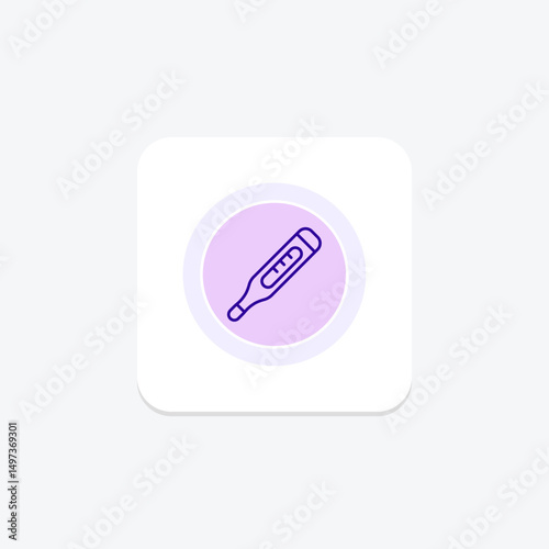 Thermometer, vector, pixel perfect, illustrator file