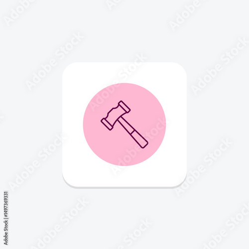 Hammer, vector, pixel perfect, illustrator file