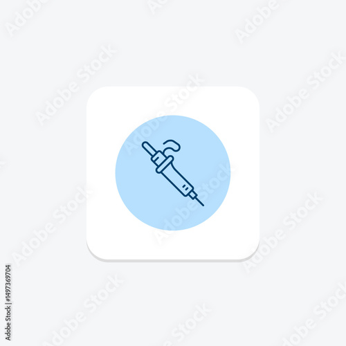 Soldering Iron, vector, pixel perfect, illustrator file