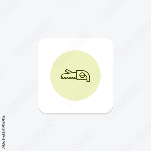 Band Saw, vector, pixel perfect, illustrator file