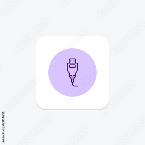 Cable, vector, pixel perfect, illustrator file