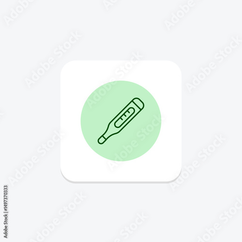Thermometer, vector, pixel perfect, illustrator file