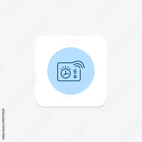 Thermostat, vector, pixel perfect, illustrator file