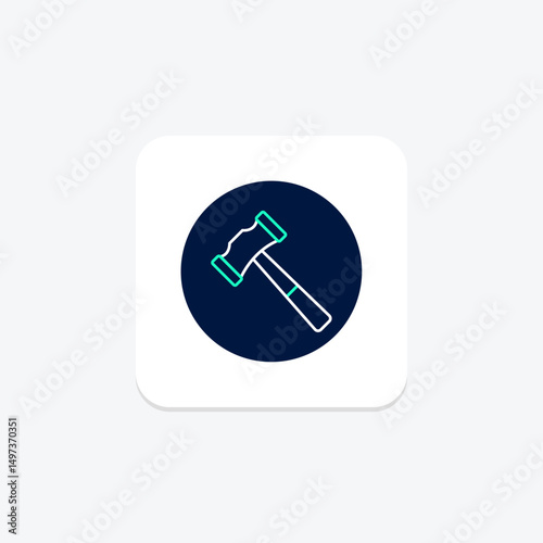 Hammer, vector, pixel perfect, illustrator file