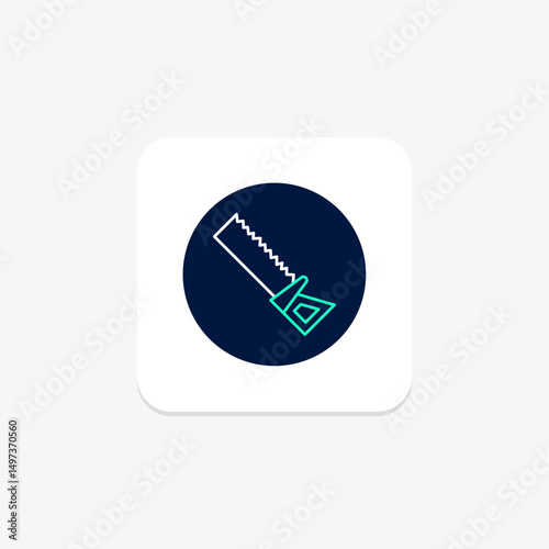 Saw, vector, pixel perfect, illustrator file