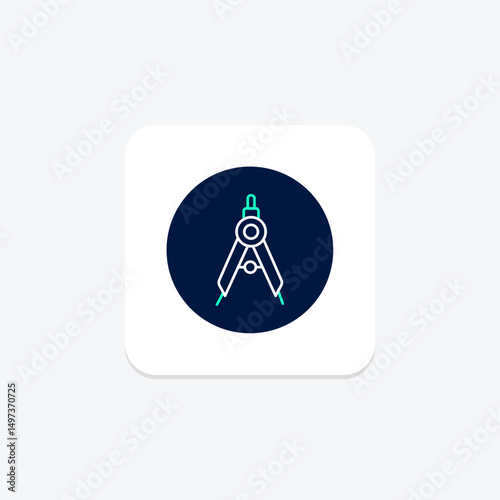 Compass, vector, pixel perfect, illustrator file