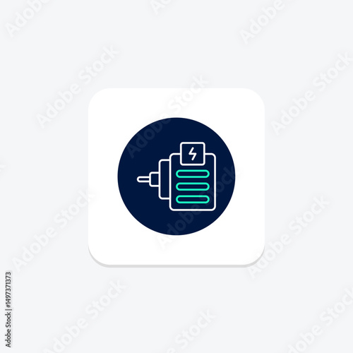Motor, vector, pixel perfect, illustrator file