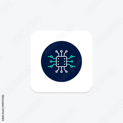 Pcb Board, vector, pixel perfect, illustrator file