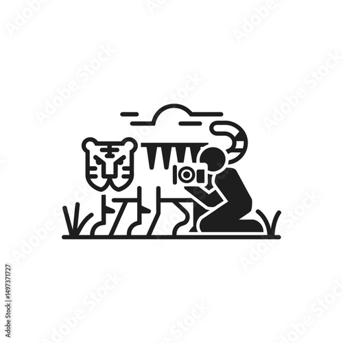 Wildlife Photography Safari Icon