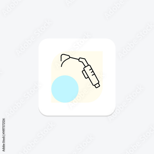 Welding Torch, vector, pixel perfect, illustrator file