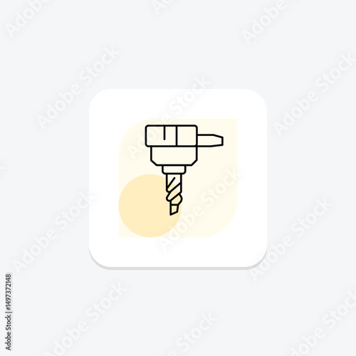 Drill Bit, vector, pixel perfect, illustrator file