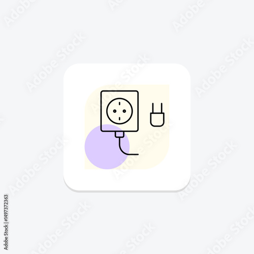 Outlet, vector, pixel perfect, illustrator file