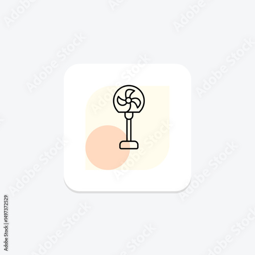 Fan, vector, pixel perfect, illustrator file