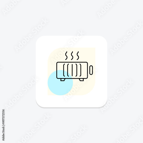Radiator, vector, pixel perfect, illustrator file