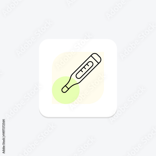 Thermometer, vector, pixel perfect, illustrator file