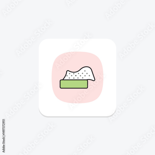 Sandpaper, vector, pixel perfect, illustrator file