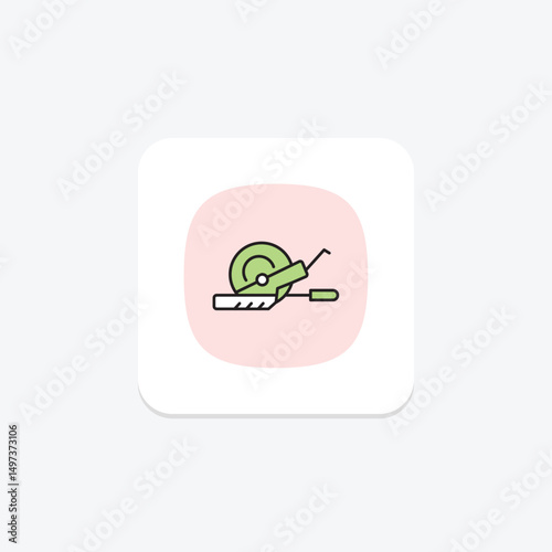 Miter Saw, vector, pixel perfect, illustrator file