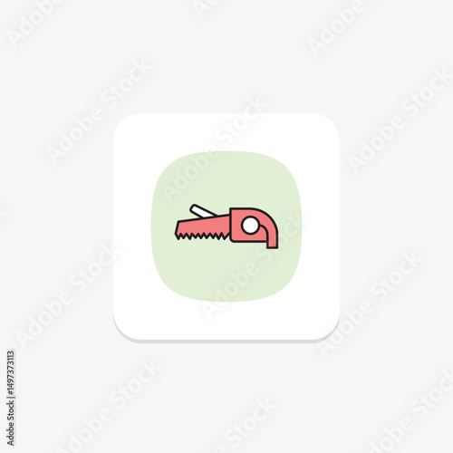 Band Saw, vector, pixel perfect, illustrator file