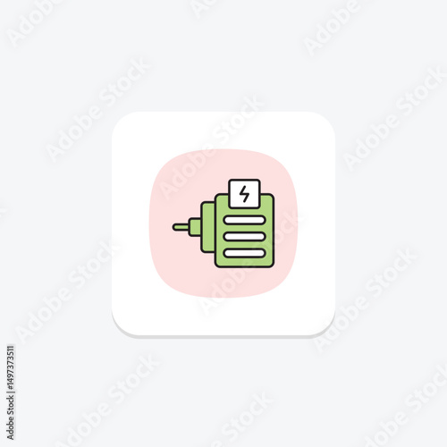 Motor, vector, pixel perfect, illustrator file