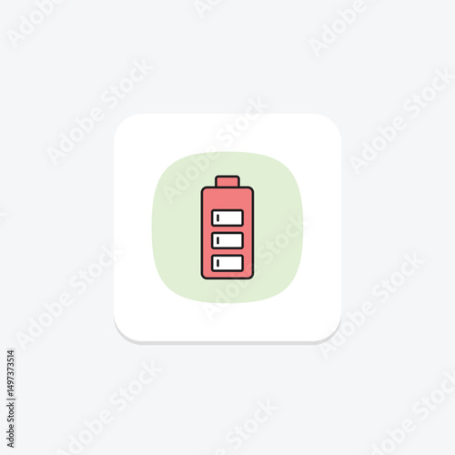 Battery, vector, pixel perfect, illustrator file