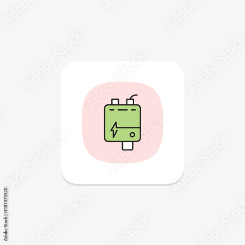 Inverter, vector, pixel perfect, illustrator file