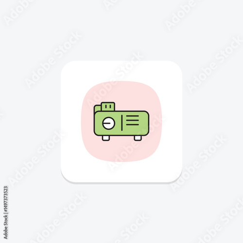 Compressor, vector, pixel perfect, illustrator file
