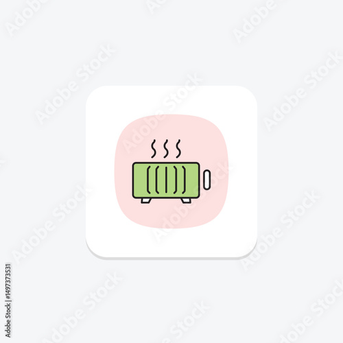 Radiator, vector, pixel perfect, illustrator file