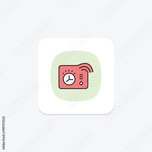 Thermostat, vector, pixel perfect, illustrator file