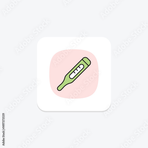 Thermometer, vector, pixel perfect, illustrator file