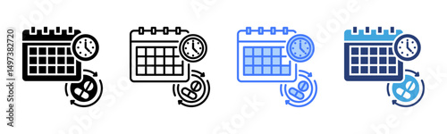 Events icon sheet multiple style collection